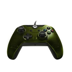 Microsoft 微軟 XBOX XBOX ONE PDP有線控制器, 綠色, 1個