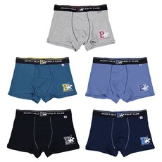 BEVERLY HILLS POLO CLUB 男款彈性平口內褲5件組