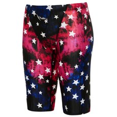 Rally 男款星星印花5分泳褲 LSBH501