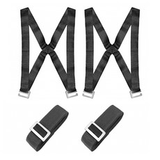 Kong 家用傢俱搬運帶套組 黑色, 1套