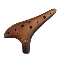 동아 12홀 소프라노 오카리나, SC0012, 혼합 색상, 1개