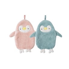 MNP LIFE 企鵝廚房擦手巾, 隨機出貨, 2個