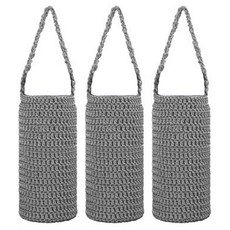 블럭마트 니트 보틀주머니 Large 700~1000ml, 그레이, 3개