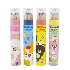幼兒園生日禮物 色鉛筆 4件組, 12色, 1套