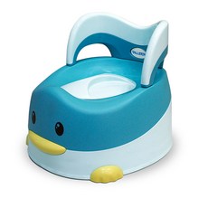 鴨子造型學習馬桶, Candy Blue