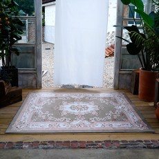 인룸 바로크 플라워 페르시안 러그