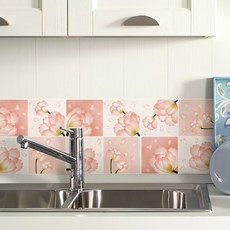 Unitek 圖形瓷磚廚房床單花 CSGT-41, 8個