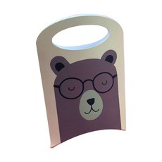 Blue Industry Co 孩童貼紙耳環 30入 2件組+小熊印花包裝盒