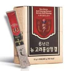 성가홍삼 6년근 뉴 고려홍삼정 겔 + 쇼핑백, 15g, 30개