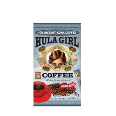 HULAGIRL 10% 夏威夷科納速溶咖啡棒, 1.7克, 12個