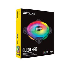 커세어 컴퓨터 팬 쿨러 ICUE QL120 RGB SINGLE PACK, 1개