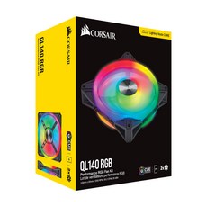 CORSAIR 海盜船 電腦風扇散熱器, iCUE QL140 RGB TWIN PACK 帶燈芯
