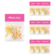 Uniart 傳統繩結材料包, 黃色, 10包