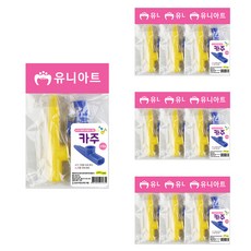 Uniart 卡祖笛樂器2件組, 黃色, 藍色, 10套