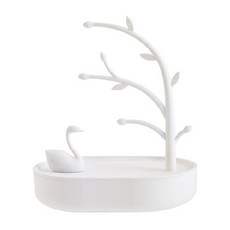 백조의 호수 멀티수납 악세서리 수납소품, 1개, 화이트