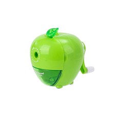 deLi 蘋果造型削鉛筆機 E0659, 綠色, 1個