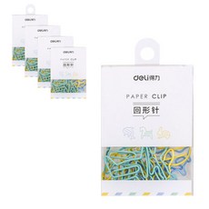 델리 팬시 클립 애니멀 0056, 12개입, 5개