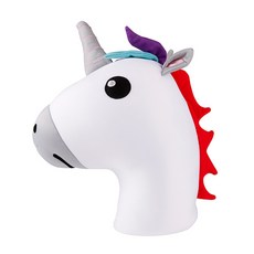 키커랜드 집 앤 플립 목베개 유니콘 TT39, 혼합 색상