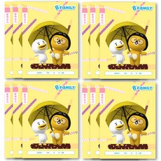 theopenhouse B Family 國小聽寫簿 23-6031, 黃色, 12個