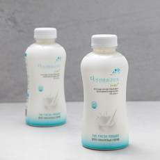 이담 더 신선한 요구르트, 500ml, 2개