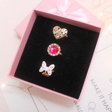 造型戒指禮盒3入組