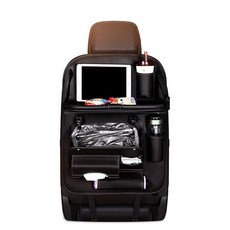 에이스피드 삼에스 멀티 시트백 차량용 포켓 트레이 블랙, 1개