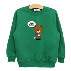 nykids 兒童款 Teddy Island 大學T z J T001