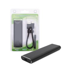 Coms C型 M.2 NGFF SSD 外接硬碟盒, HB733, 1個