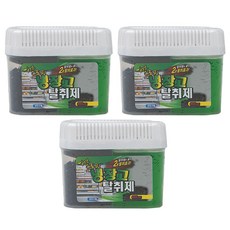 THE HERB STORY 冰箱除臭劑綠茶凝膠木炭原裝產品, 160克, 3個