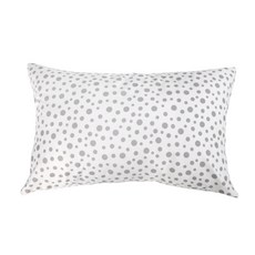 Bomonde雪地法蘭絨枕頭套 含枕芯, 灰色的