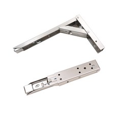 Choice五金 Giant 折疊層架支架 300mm 不鏽鋼 2入, 1個