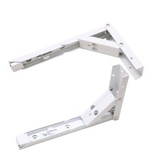 Choice Hardware巨型寬折疊式置物架 白色 405*220*38mm, 2個