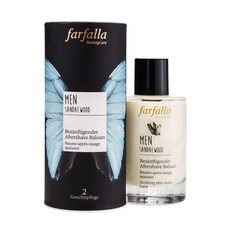 farfalla 男士檀香鬍後膏, 100ml, 1入