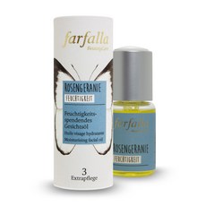 farfalla 玫瑰天竺葵保濕面油, 20ml, 1入