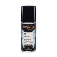 farfalla 男士羅莎胡椒滾珠除臭劑, 50ml, 1入