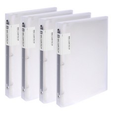 DREAM 20環清除文件, 透明, 4入