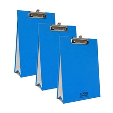 Amiho A4 立式板夾, 藍色, 3個