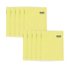 透明文件夾 10p, 黃色, 10個