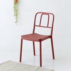 마켓비 DUBLOS 의자 2064, 레드, 1개