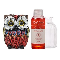 Herb Time Holder Owl 擴香器 貓頭鷹, 紅色水果, 100ml, 1個