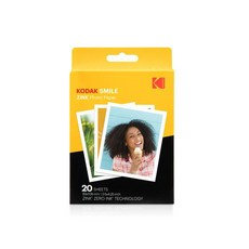 KODAK 柯達 SMILE經典專用拍立得相紙 8.9*10.8cm 20張, 單品, 1個