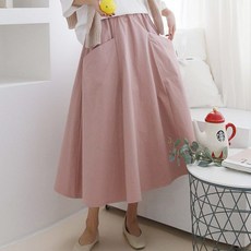 봉봉스토리 스프링포켓 스커트 임부복 임부치마