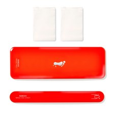 베이빈 매직 네일스틱 + 매직 풋 필링바 + 전용 하드케이스2p + 여행용 파우치 2p 세트, 혼합 색상, 1세트