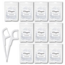 Wangta 牙線棒, 50入, 10組