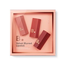 BANILA 迷你絲絨唇膏組, 1組, 唇膏 3支(PK01/02/03)