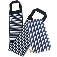 Oceantowel 身體去角質搓澡巾+沐浴海綿手套 3號, 混色, 1組