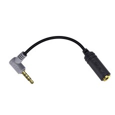 코미카 스마트폰 변환 마이크 어댑터 케이블 3.5mm, CVM-SPX, 1개