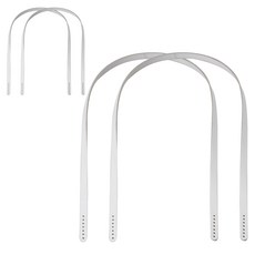 brand yarn Sensation 皮革修身錶帶, 白色的, 2套