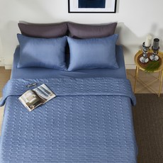 보드래 더조은 홑겹 매트리스 커버 + 스프레드 + 베개커버 2p 세트