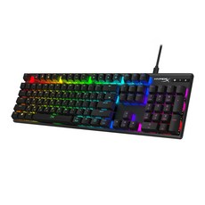 HyperX Alloy Origins RGB 機械遊戲鍵盤紅色, 混合色, HX-KB6RDX-KO, 紅軸